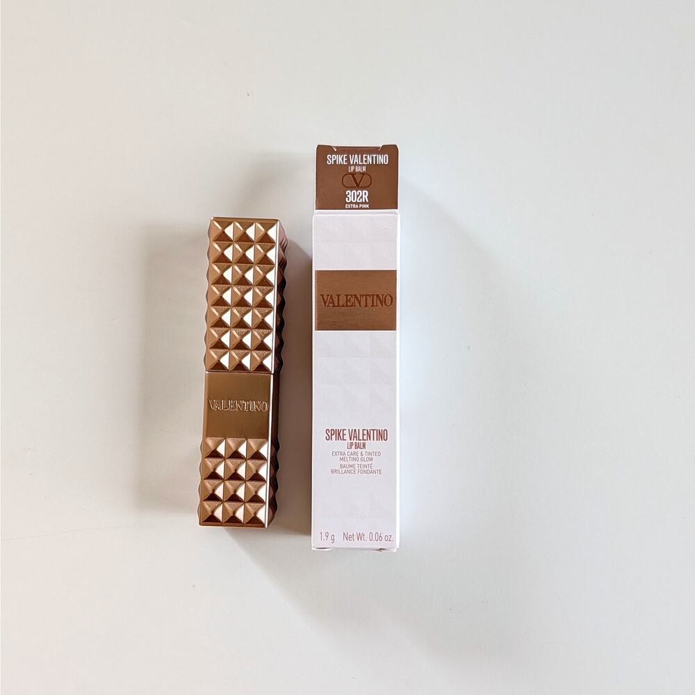 Valentino Beauty Spike Valentino Lip Balm 302R Extra Pink 0.06 oz (full size)
